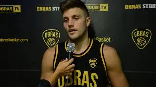 Alejandro Zurbriggen pos partido Obras Basket 101 - Libertad de Sunchales 74 (26-03-2019)