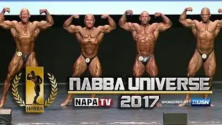 NABBA Mr Universe 2017 - Over 50's Call-out's and Comparisons
