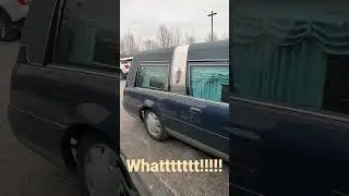 I Can't Believe What Was Parked Next To My Truck! #funny #handicapp #Hearse #scary #parking #shorts