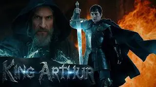 Король Артур. Логово дракона. Кинофильм 4K AI #aimovie #kingarthurknightstale #shortfilm