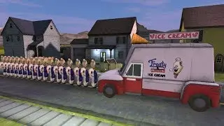 ROD'S VAN VS ROD'S CRUSHING ROD   ICE SCREAM 3 MOD  (Driving rod's van)