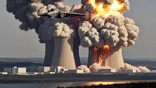1 MINUTE AGO! Ukrainian F16 Fighter Jets DROP 3000 Bombs On Russian Power Plant