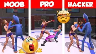 NOOB vs PRO vs HACKER - Girls Fight Club - Gameplay Walkthrough - All Levels - Ikko Fire