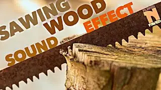 Sawing Wood Sound Effect / Sawing Wood With Handsaw / Cutting Wood With Saw Sounds / Royalty Free