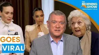 Kim Kardashian's hilarious interview with British icon goes viral! | Sunrise