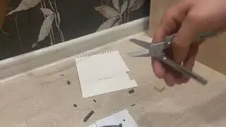 Тестирование ножниц Мультитула Roxon MINI M3