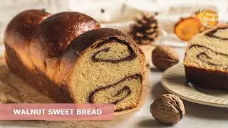 Walnut Sweet Bread | Brioche Bread | Cozonac | No Talking Recipe