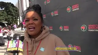 Yvette Nicole Brown #DomesticViolence | #WomensMarchLA | #IRememberNicole