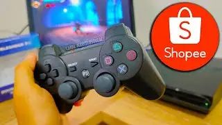 Controle de PlayStation 3 barato da Shopee