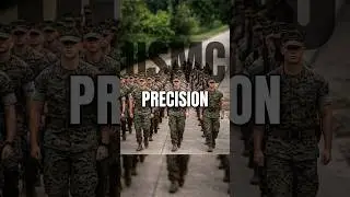 See the Marines in Unique 'Marching Manual' #rifles #shorts #bootcamp #drill #usmc #military