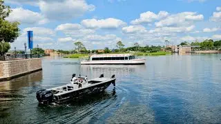 EPCOT World Showcase Lagoon Sights & Sounds from France, Morocco, Japan | Walt Disney World May 2024