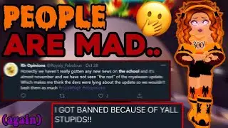 People Are MAD at THE ROYALE HIGH DEVS For THIS..