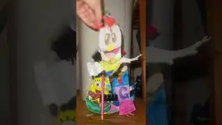Me d&ecirc; uma guitarra!😗 #funny #animation #cat #cartoon #shorts #bird #spongebob #brasil  #guitar