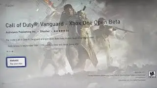 How to Download CoD: Vanguard FREE BETA on XBOX