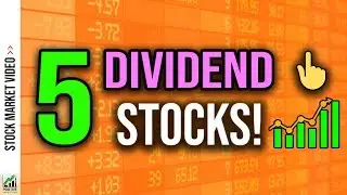 5 Best Dividend Stocks for 2019 (Dividend Growth Investing!) 💰