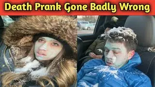 When They Check her Pulse😱||Funny Death Snow Prank