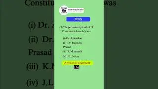 Polity - Practice MCQ (03) #study #india #knowledge #learning #polity #education #politypyq