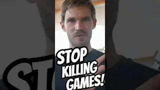 Pewdiepie Endorses The Stop Killing Games Movement!