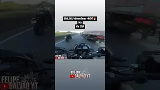 DOMINAR 400 vs FZ 25 #bajajbrasil #dominar #dominar400