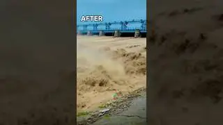 Jatlan head mirpur Azad Kashmir flood #flood #mirpurajk #shorts