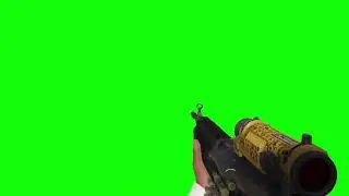 Green Screen Gun Shot with Sound // Gn screen