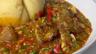 GOAT-MEAT OKRA SOUP