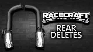 Racecraft Rear Muffler Deletes