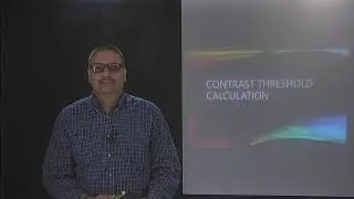 Contrast Threshold, log Contrast Sensitivity, Michelson Contrast Calculation