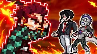 O MITO TANJIRO VERSUS OS VILÕES DO MUGEN! MANO COMO ASSIM ....