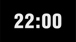 22 Minute Timer Countdown | 22:00