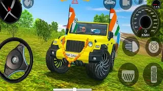 Modified Mahindra Thar Car Games: Indian Cars (Gadi Wala Game) - Car Game Android Gameplay 2025