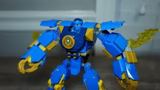 Jay's Elemental Lightning Mech Ninjago Dragons Rising