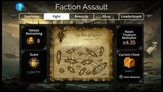 Gems of War Delves The Maraji Queen lvl 500 EASY