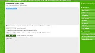 BASE64 ENCODING