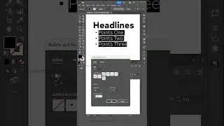 How to Add Bullet Points in Illustrator | NR345