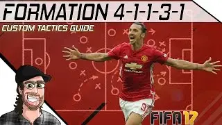 FIFA 17 - FORMATION 4-1-1-3-1 TUTORIAL - TACTICS & INSTRUCTIONS
