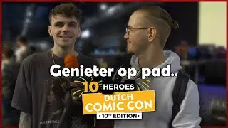 INTERVIEW MET DON KAAKLIJN & COSPLAYERS OP DUTCH COMIC CON 2022! - Genieter Op Pad #1
