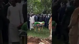 President Tinubu paid his last respect to his friend, late former President Buhari