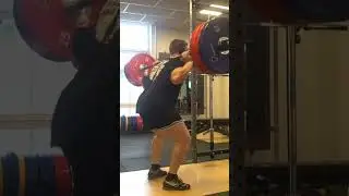 10x160kg RAW Backsquat (Set 3)