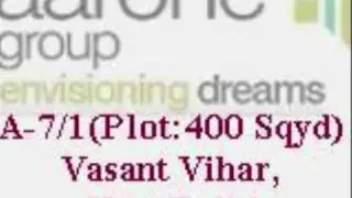 Aarone Group A-7/1 Vasant Vihar South Delhi Builder Floor Apartments Villas Kothi Collaboration Rent