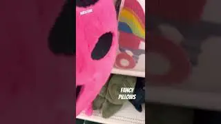 FANCY PILLOWS Emoji pillow FLUFF SMILEY FACE PILLOWS HOME DECOR TJ MAXX FINDS #tjmaxxdeals