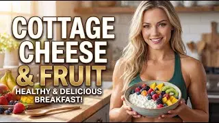 Cottage Cheese & Fruit Bowl 🍓 | Quick, Healthy & Delicious Breakfast or Snack!