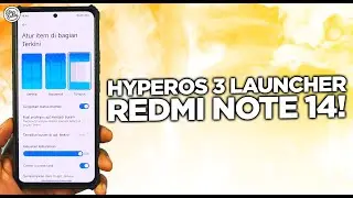 How to Install HyperOS 3 Launcher Lite on Redmi Note 14 - COMPLETE FEATURES & HAVE STACK RECENT APP!
