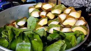Banana Leave cupcake, Cambodian Traditional Cake, Recipes and Sweets