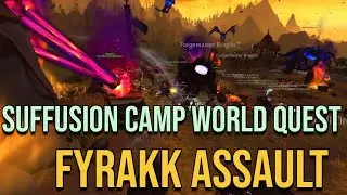 Suffusion Camp: Cinderwind World Quest in Fyrakk Assault - WoW Dragonflight 10.1