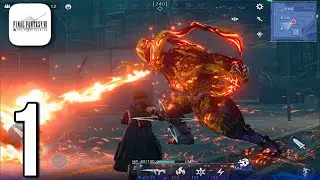 FFVII The First Soldier - Gameplay Walkthrough Part 1 - Tutorial