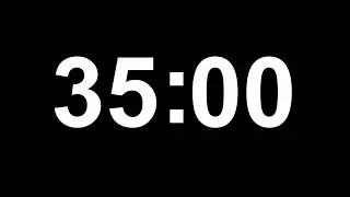 Đồng hồ đếm ngược 35 ph&uacute;t || 35 Minutes Countdown Timer