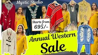 Annual Western Sale | Booking @ 7827167125 |Mystic Studio | Buy Single Piece ||Starts from 695/-