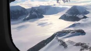 Transantarctic Mountains Flyover in Twin Otter Aircraft