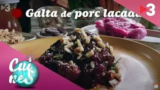 Galta de porc lacada - Cuines